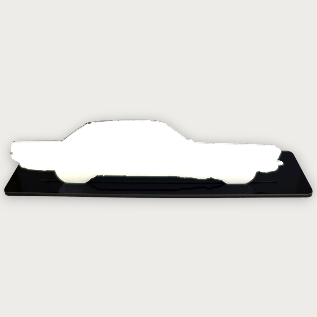 1966 Ford Mustang (2) Metal Car Wall Art, Color 2D Diecast Car Decor, Silhouette Metal Wall Art, Gift For Car Lovers, Detailed Color Metal Car