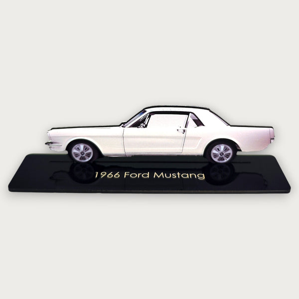 1966 Ford Mustang (2) Metal Car Wall Art, Color 2D Diecast Car Decor, Silhouette Metal Wall Art, Gift For Car Lovers, Detailed Color Metal Car