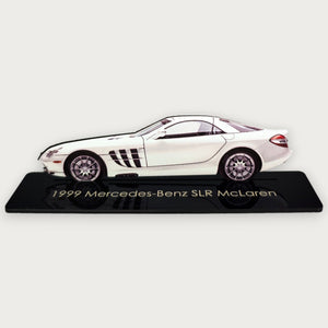 1999 Mercedes-Benz SLR McLaren (2) Metal Car Wall Art, Color 2D Diecast Car Decor, Silhouette Metal Wall Art, Gift For Car Lovers, Detailed Color Metal Car