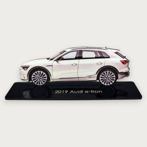 2019 Audi e-tron (2) Metal Car Wall Art, Color 2D Diecast Car Decor, Silhouette Metal Wall Art, Gift For Car Lovers, Detailed Color Metal Car