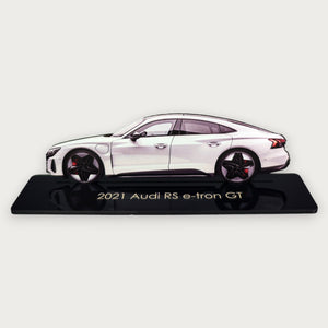 2021 Audi RS e-tron GT (2) Metal Car Wall Art, Color 2D Diecast Car Decor, Silhouette Metal Wall Art, Gift For Car Lovers, Detailed Color Metal Car