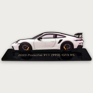 2023 Porsche 911 (992) GT3 RS (2) Metal Car Wall Art, Color 2D Diecast Car Decor, Silhouette Metal Wall Art, Gift For Car Lovers, Detailed Color Metal Car