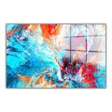 Far Away Panoramic Tempered Glass Wall Art - Horizontal Rectangular Wall Decor