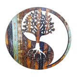 YinYang M3 - Tree of Life Wood Wall Art  - Modern Nature Home Decor