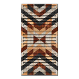 Relic – 3D Carved Wood Wall Art - Textured Vertical Wall Decor