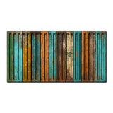Montra – 3D Carved Wood Wall Art - Textured Horizontal Wall Decor