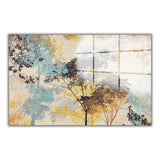 Simple Touch Panoramic Tempered Glass Wall Art - Horizontal Rectangular Wall Decor