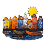 Quay Metal Wall Art – Laser Cut, UV Printed & Powder Coated Colorful Decor