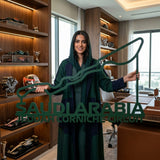 Jeddah Corniche Circuit Formula One Metal Race Map – Saudi Arabia Flag Wall Art