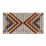 Enjoy – 3D Carved Wood Wall Art - Textured Horizontal Wall Decor