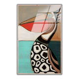 Coastal Portrait Vertical Glass Wall Art - Tempered Glass Rectangular Wall Decor