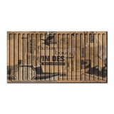 Newspapers – 3D Carved Wood Wall Art - Textured Horizontal Wall Decor