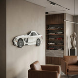 1999 Mercedes-Benz SLR McLaren (2) Metal Car Wall Art