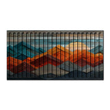 Lireno – 3D Carved Wood Wall Art - Textured Horizontal Wall Decor