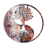 Yinyang M1 Tree Of Life Vibrant Metal Wall Art – Laser Cut, UV Printed & Powder Coated Colorful Decor