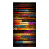 Woodnetic – 3D Carved Wood Wall Art - Textured Vertical Wall Decor