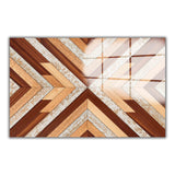 Upscale Panoramic Tempered Glass Wall Art - Horizontal Rectangular Wall Decor