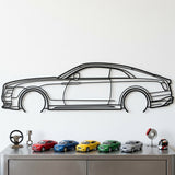 Rolls-Royce Spectre 2023 Black Metal Car Wall Art