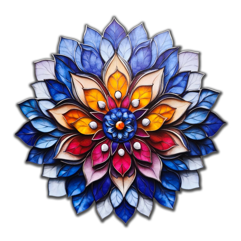 Color Bloom Vibrant 3D Metal Wall Art – Laser Cut, UV Printed & Powder Coated Colorful Decor