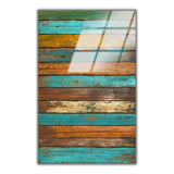 Montra Vertical Glass Wall Art - Tempered Glass Rectangular Wall Decor