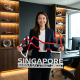 Marina Bay Street Circuit Formula One Metal Race Map – Singapore Flag Wall Art