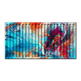 Far Away – 3D Carved Wood Wall Art - Textured Horizontal Wall Decor