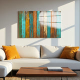 Montra Panoramic Tempered Glass Wall Art - Horizontal Rectangular Wall Decor