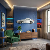 1999 Mercedes-Benz SLR McLaren (2) Metal Car Wall Art