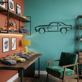 Chevrolet Camaro Z28 1969 Black Metal Car Wall Art