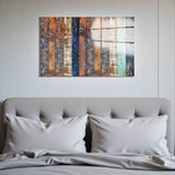 Cove Panoramic Tempered Glass Wall Art - Horizontal Rectangular Wall Decor