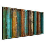 Montra – 3D Carved Wood Wall Art - Textured Horizontal Wall Decor