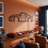 Ferrari 296 Speciale 2025 Black Metal Car Wall Art
