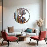 YinYang M3 - Tree of Life Wood Wall Art  - Modern Nature Home Decor