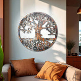 Old Tree - Tree of Life Wood Wall Art  - Modern Nature Home Decor