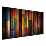 Woodnetic – 3D Carved Wood Wall Art - Textured Horizontal Wall Decor