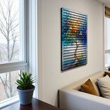 Mistral – 3D Carved Wood Wall Art - Textured Vertical Wall Decor - Tree Of Life