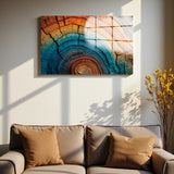 Tavion Panoramic Tempered Glass Wall Art - Horizontal Rectangular Wall Decor