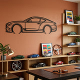 Bentley Continental GT Speed 2025 Black Metal Car Wall Art