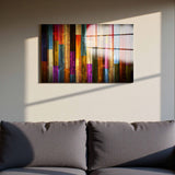 Woodnetic Panoramic Tempered Glass Wall Art - Horizontal Rectangular Wall Decor