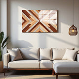 Upscale Panoramic Tempered Glass Wall Art - Horizontal Rectangular Wall Decor