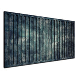 Myth – 3D Carved Wood Wall Art - Textured Horizontal Wall Decor