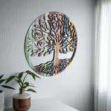 Tree Of Art M1 - Tree of Life Wood Wall Art  - Modern Nature Home Decor