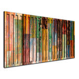 Classy – 3D Carved Wood Wall Art - Textured Horizontal Wall Decor