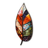 Art Leaf Vibrant 3D Metal Wall Art – Laser Cut, UV Printed & Powder Coated Colorful Decor
