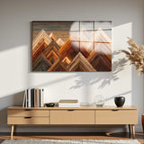 Mureya Panoramic Tempered Glass Wall Art - Horizontal Rectangular Wall Decor