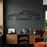 Mercedes-Maybach SL 680 Monogram Series 2024 Black Metal Car Wall Art