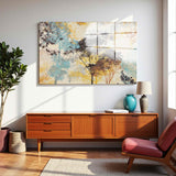 Simple Touch Panoramic Tempered Glass Wall Art - Horizontal Rectangular Wall Decor