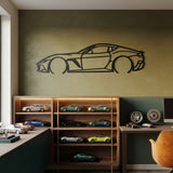 Ferrari 12Cilindri 2026 Black Metal Car Wall Art