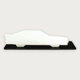 1980 Audi Quattro (2) Metal Car Wall Art, Color 2D Diecast Car Decor, Silhouette Metal Wall Art, Gift For Car Lovers, Detailed Color Metal Car