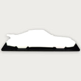 1995 Porsche 911 (993) Turbo (2) Metal Car Wall Art, Color 2D Diecast Car Decor, Silhouette Metal Wall Art, Gift For Car Lovers, Detailed Color Metal Car